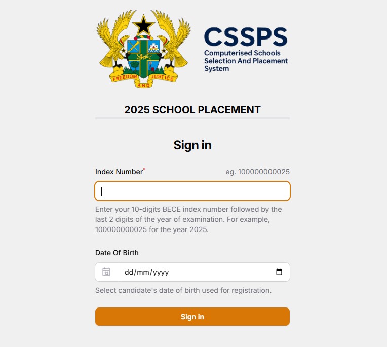 School Placement 2025 – Important Information